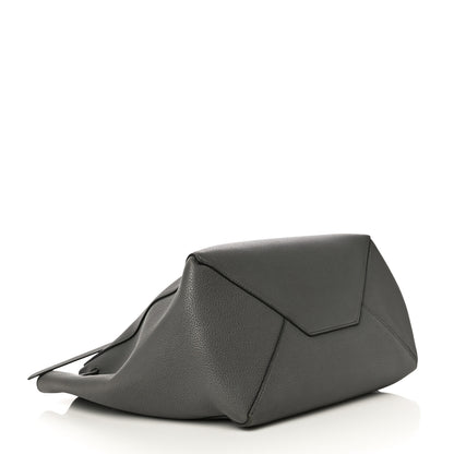 Celine Soft Grained Calfskin Small Belt Cabas Phantom Grey 4 of 15