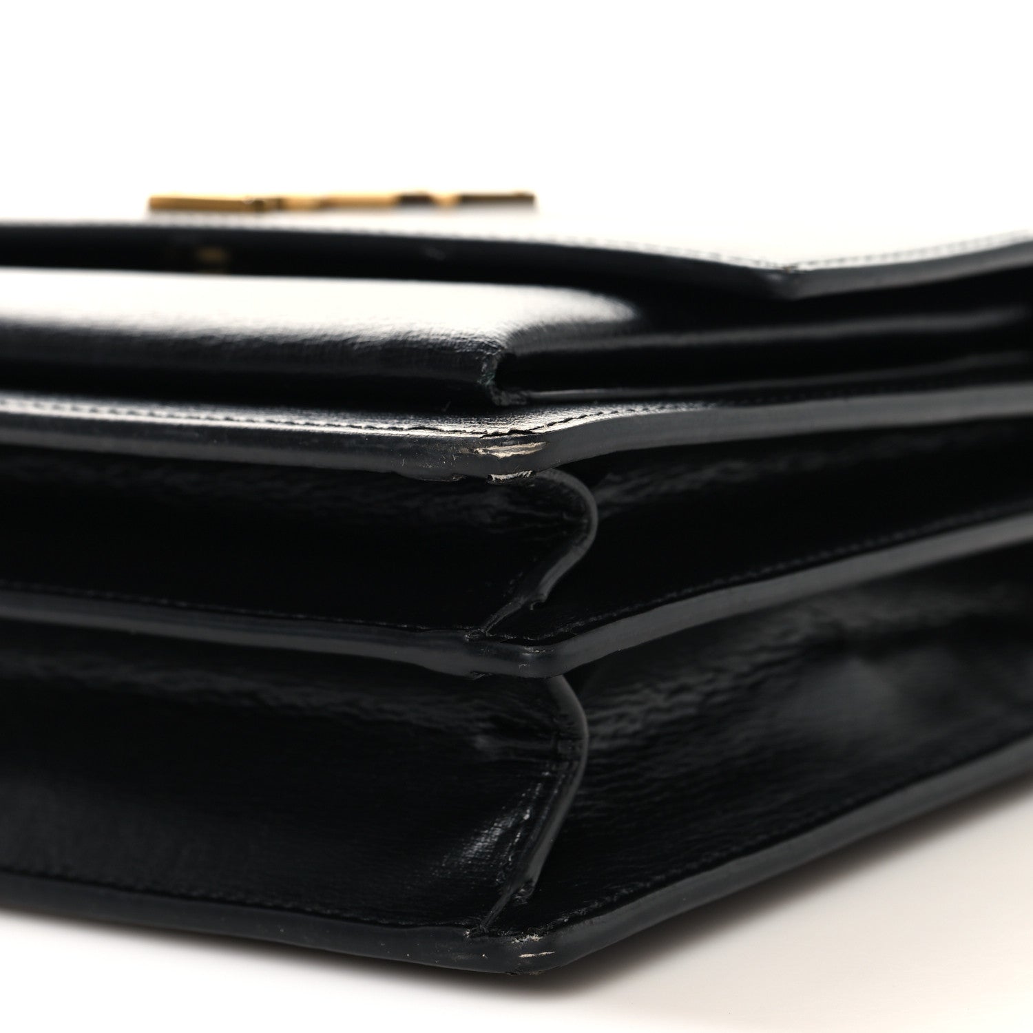 Saint Laurent Calfskin Medium Monogram Sunset Black 11 of 12