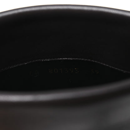 Saint Laurent Nappa Pianosa Ricky 90 Dream Booties 39 Eagle Brown 10 of 10