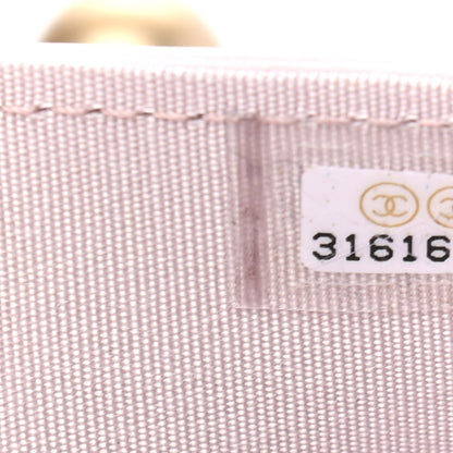 Chanel Caviar Chevron Boy Flap Waist Belt Bag Light Purple 7 of 9