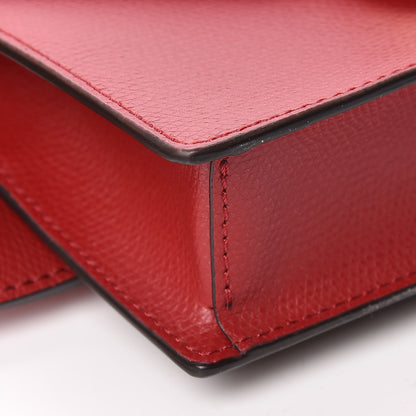 Fendi Vitello Cruise F is Fendi Bi-Color FF 1974 Embossed Envelope Belt Bag Maya Black Fragola 6 of 11