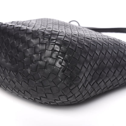 Bottega Veneta Nappa Intrecciato Bucket Bag Black 8 of 9