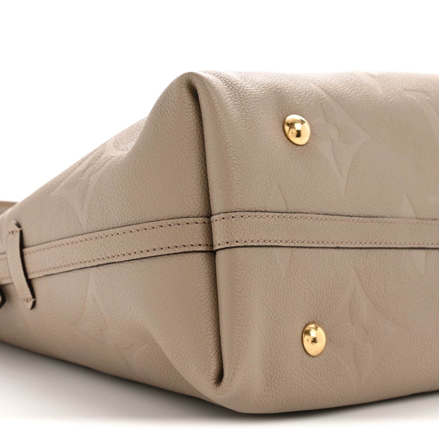 LOUIS VUITTON Empreinte Monogram Giant Carryall MM Tourterelle Tourterelle
