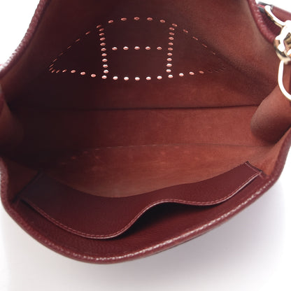 Hermes Togo Evelyne PM Rouge H 5 of 12