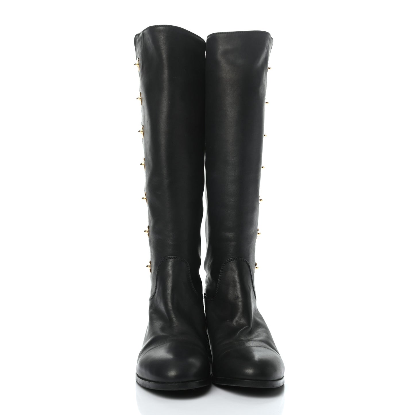CC Turnlock High Boots 38 Black