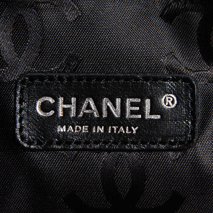 Chanel Calfskin Quilted Large Cambon Multipocket Reporter Pink Black 7 of 7