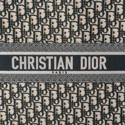 Christian Dior Oblique Large Book Tote Vert Multicolor 8 of 10