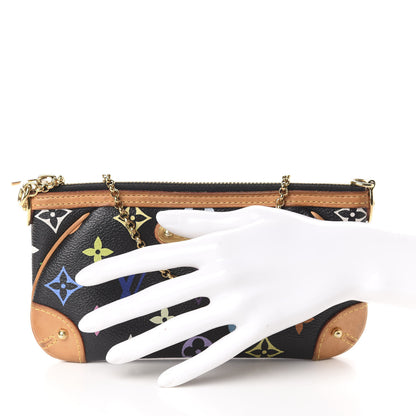 Louis Vuitton Monogram Multicolor Pochette Milla MM Black 2 of 11