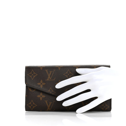 Louis Vuitton Monogram Sarah Wallet NM Coquelicot 2 of 11