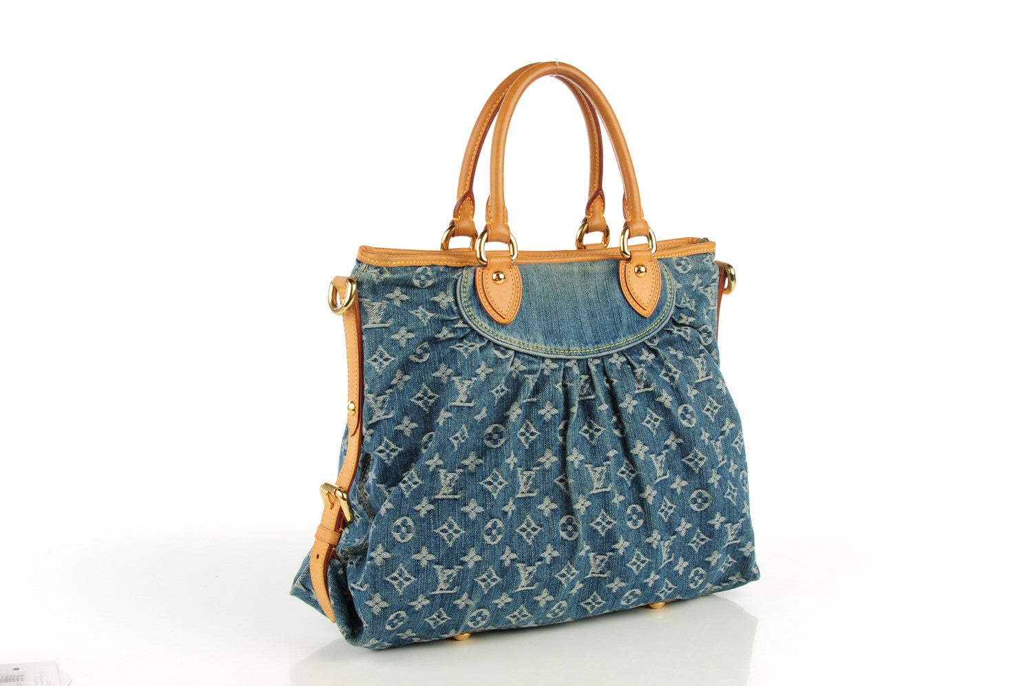Louis Vuitton Denim Neo Cabby GM Blue 6 of 14