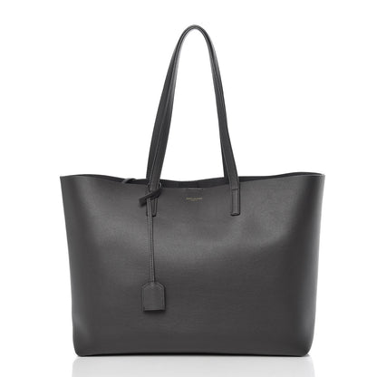 Saint Laurent Calfskin Large Shopping Tote Asphalt 3 of 11