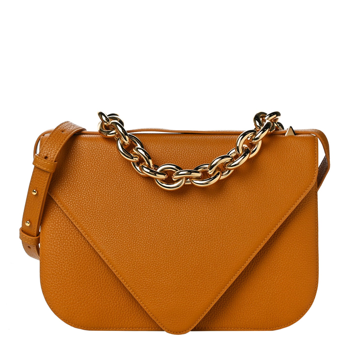 Calfskin Mount Envelope Bag Cob