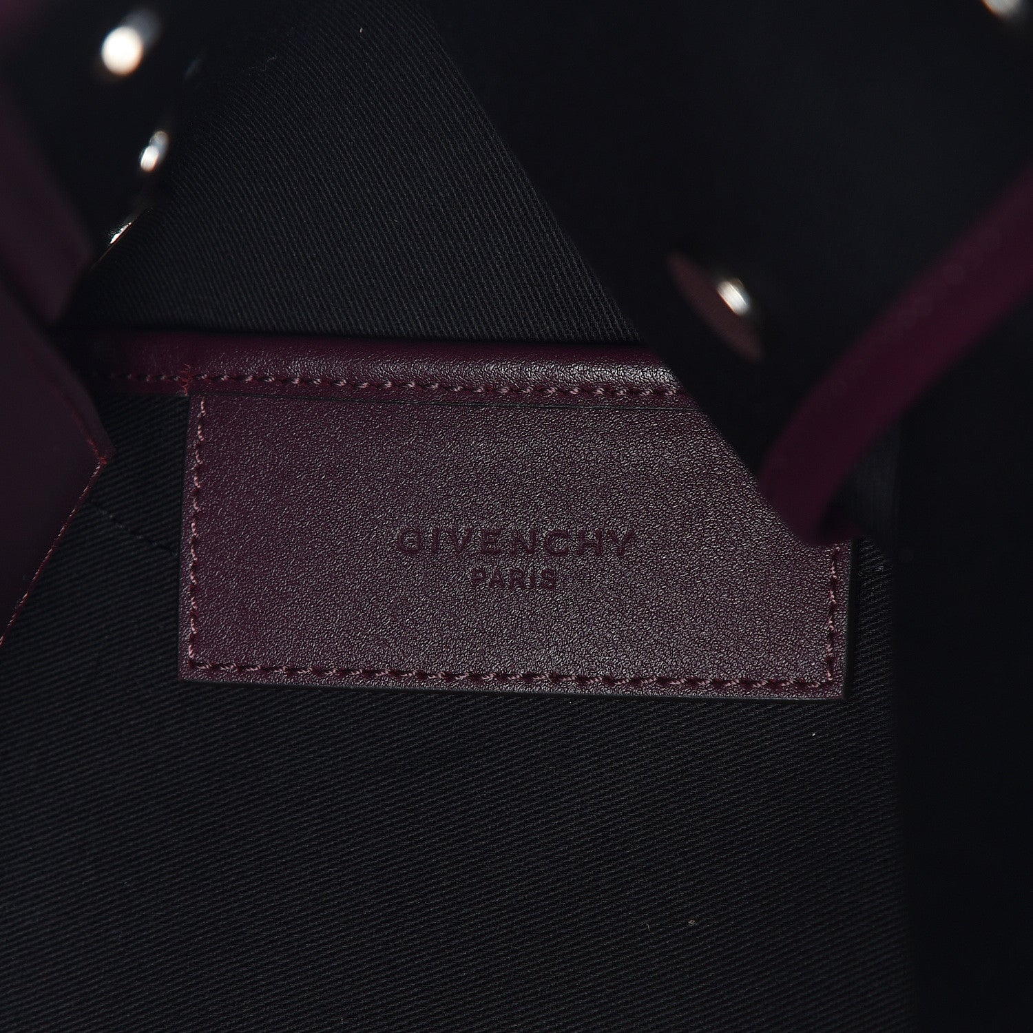 Givenchy Canvas Medium Bond Shopper Tote Aubergine 7 of 10