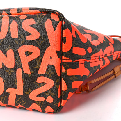 Louis Vuitton Monogram Graffiti Neverfull GM Orange 8 of 8