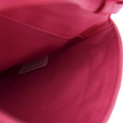 Bottega Veneta Nappa Intrecciato Flap Crossbody Fuchsia 7 of 11
