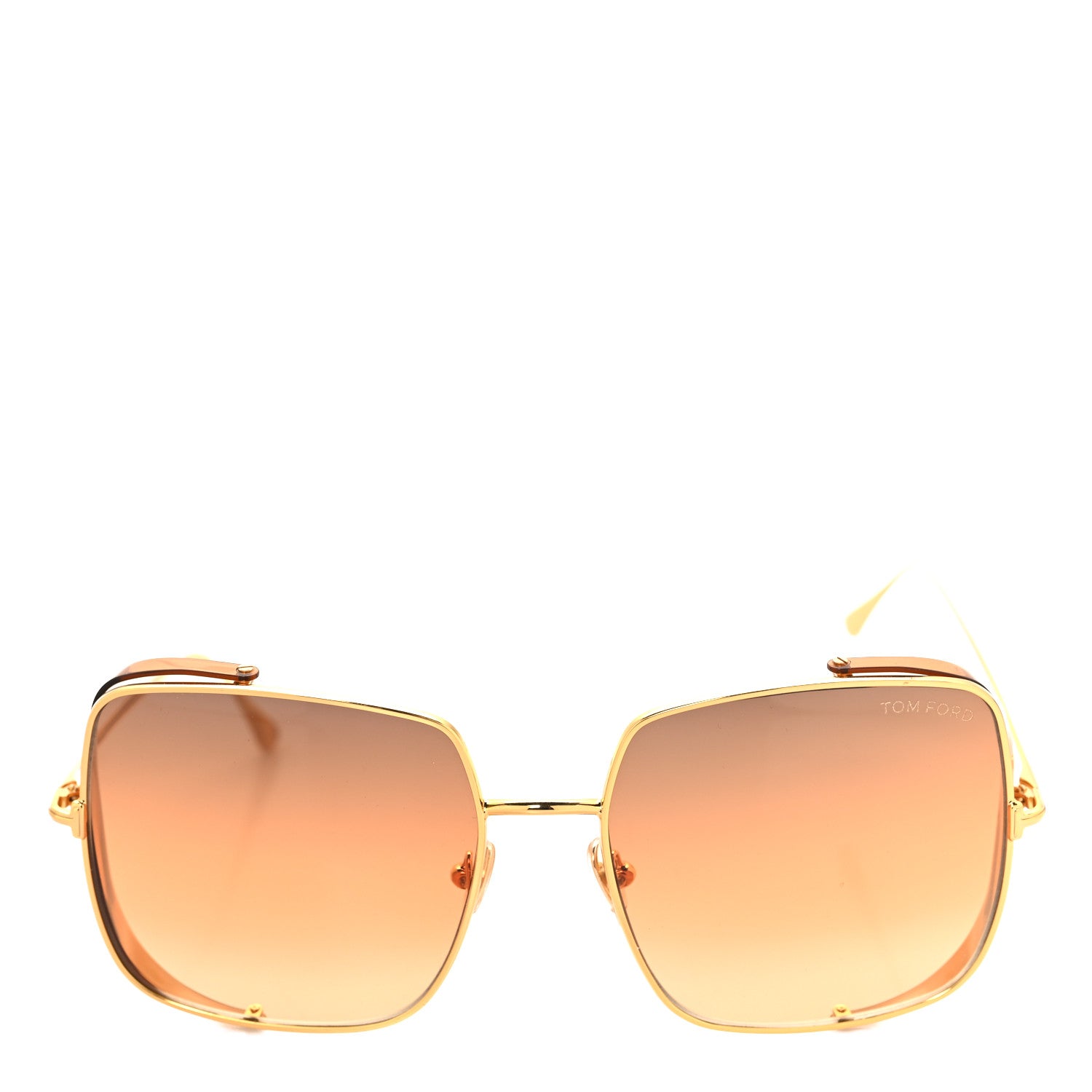 Tom Ford Toby-02 Sunglasses TF901 Gold 2 of 6
