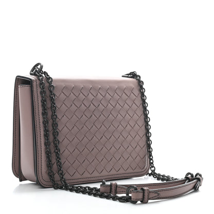 Bottega Veneta Nappa Intrecciato Small Runway Shoulder Bag Light Purple 6 of 24