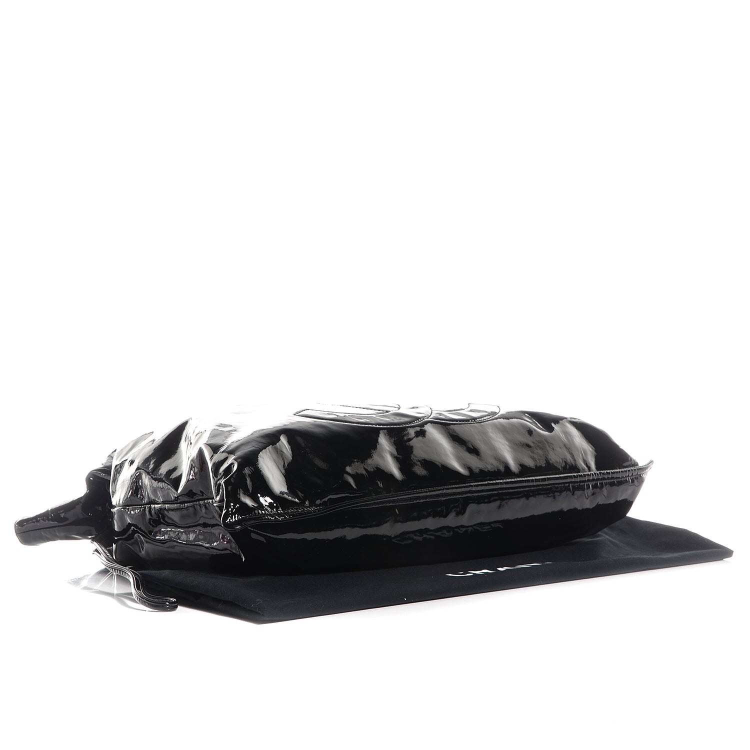 Chanel Patent Bonbons Shopper Tote Black 4 of 7