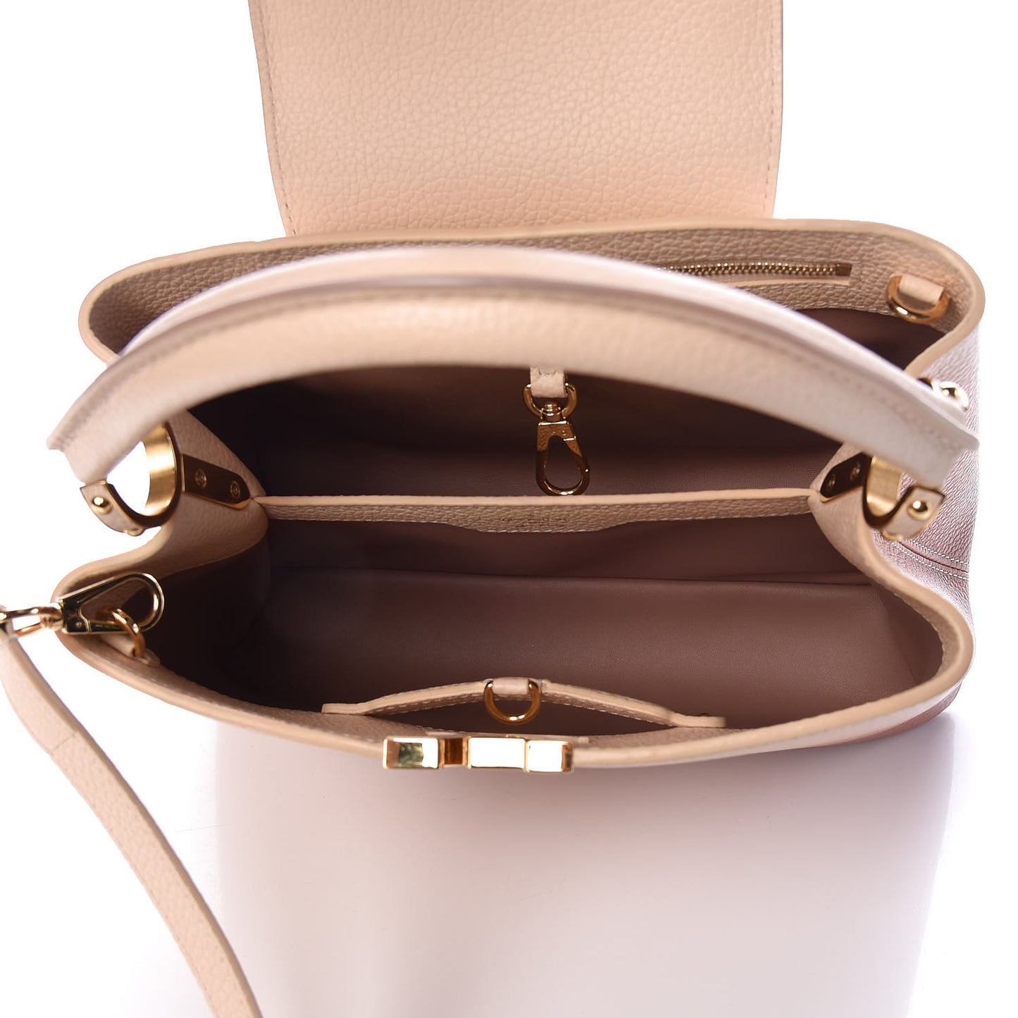 Taurillon Gradient Capucines PM Cloudy Creme