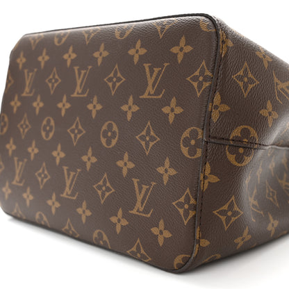 Louis Vuitton Monogram Neonoe MM Black 10 of 11