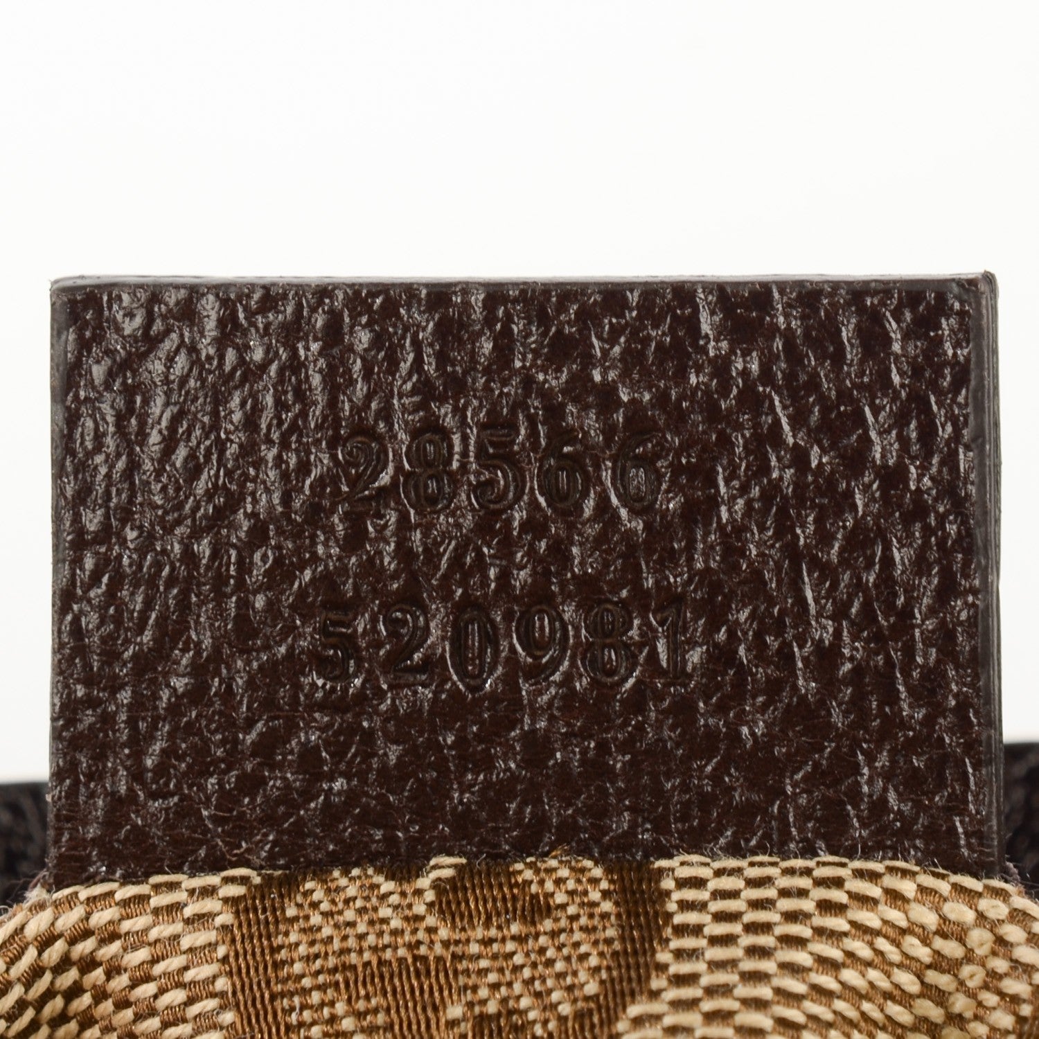 Gucci Monogram Web Belt Bag Dark Brown 9 of 9