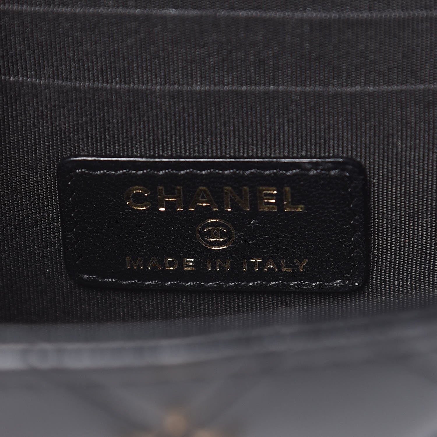 Chanel Lambskin Quilted Mini Trendy CC Chain Wallet Black 7 of 16