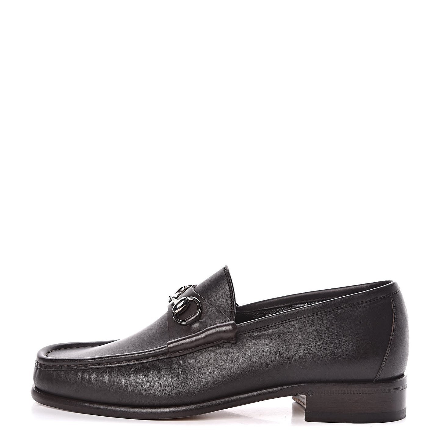 Calfskin Mens 1953 Horsebit Loafers 8 Marrone