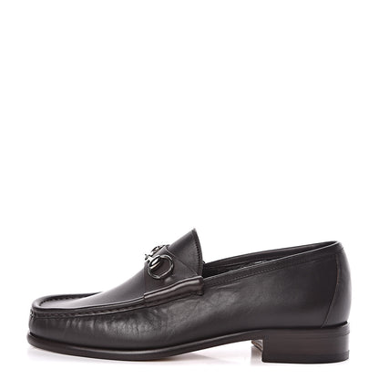 Gucci Calfskin Mens 1953 Horsebit Loafers 8 Marrone 1 of 9