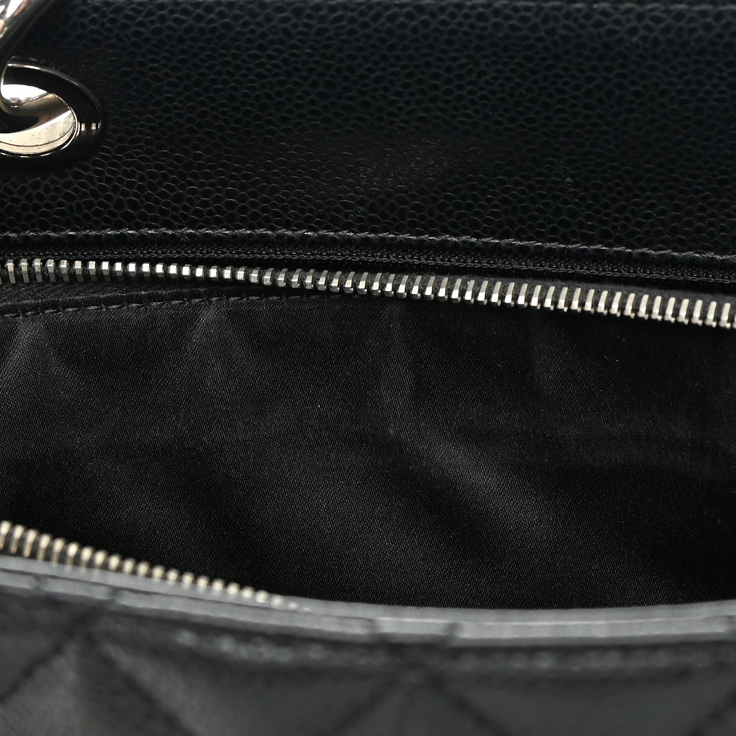 Chanel Caviar Quilted Grand Shopping Tote GST Black 15 of 15