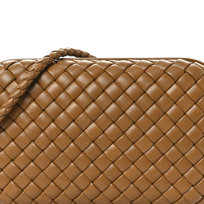 Bottega Veneta Calfskin Intrecciato Knot On Strap Camel 7 of 10
