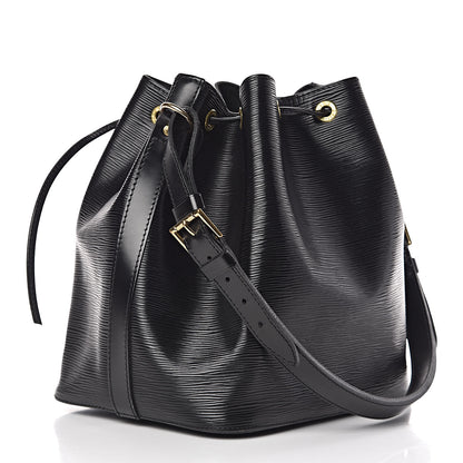 Louis Vuitton Epi Petit Noe Black 3 of 10