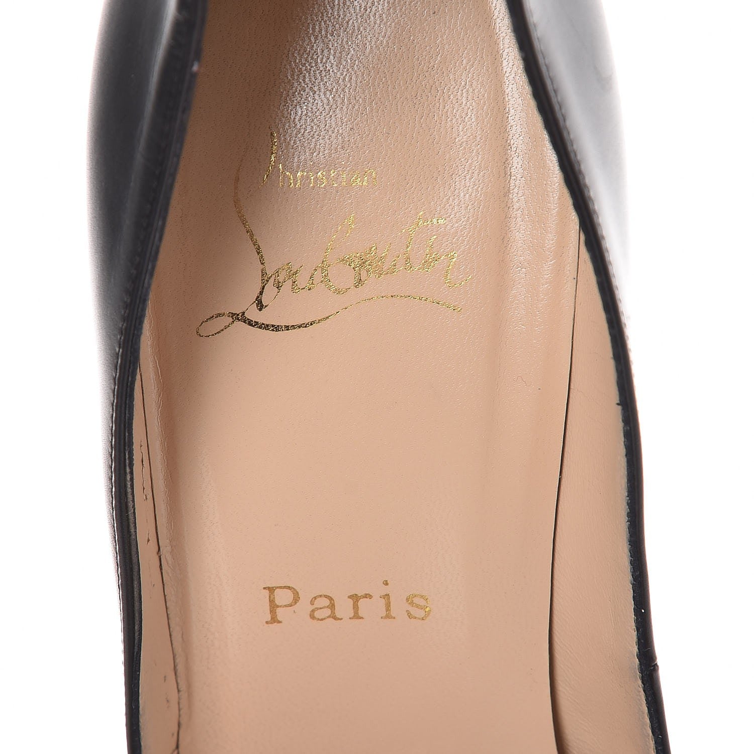Christian Louboutin Kid Very Prive 120 Pumps 40 Black Red 9 of 12