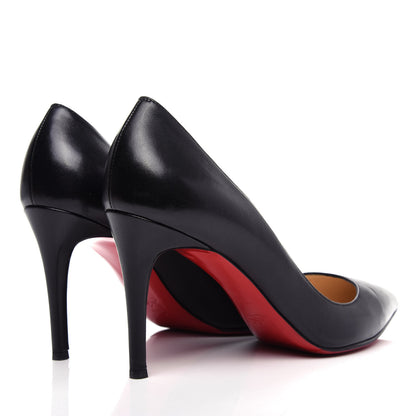 Christian Louboutin Shiny Nappa Pigalle 85 Pumps 41 Black 4 of 9