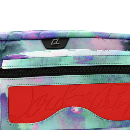 Christian Louboutin Nylon Loubideal Sneaker Sole Belt Bag Blue Multicolor 8 of 10