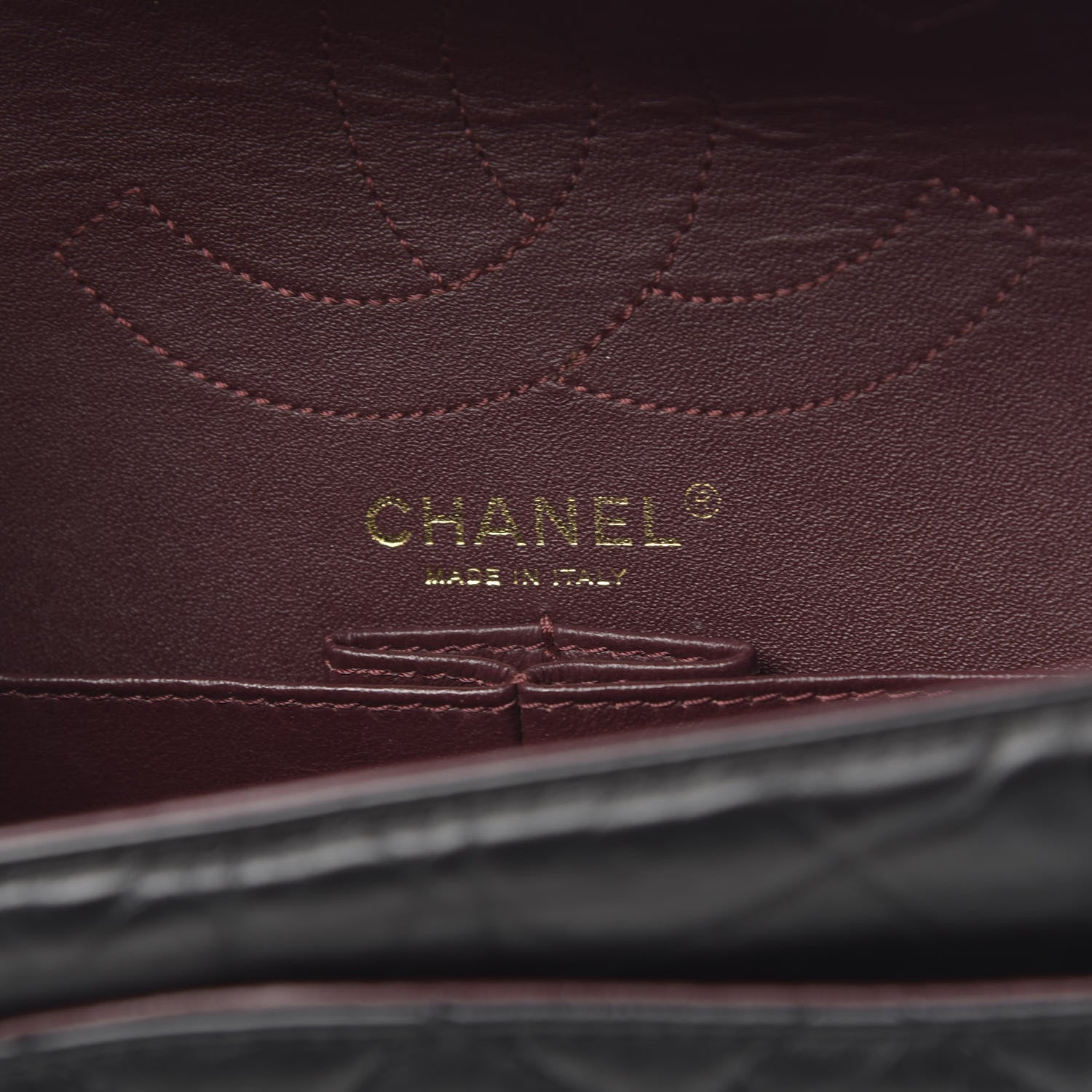 Chanel Aged Calfskin Quilted 2.55 Reissue 226 Flap Black 6 of 11