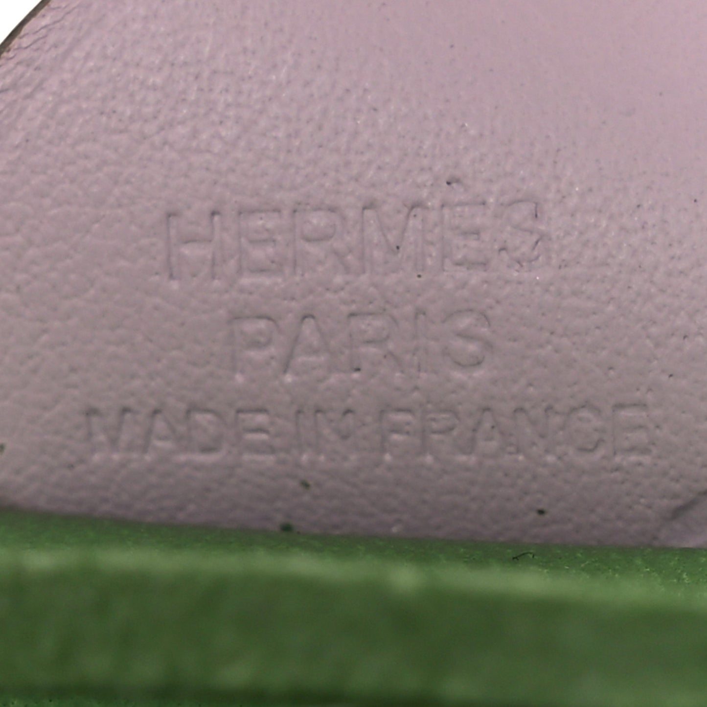 Milo Lambskin Grigri Rodeo Pegase Horse Bag Charm PM Vert Yucca Vert Criquet Mauve Pale