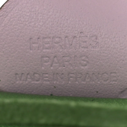 Hermes Milo Lambskin Grigri Rodeo Pegase Horse Bag Charm PM Vert Yucca Vert Criquet Mauve Pale 3 of 4