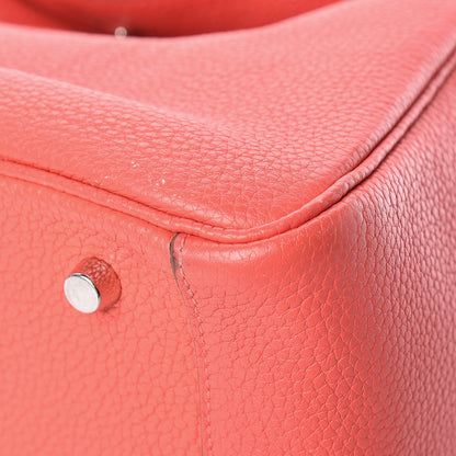Hermes Taurillon Clemence Lindy 30 Rose Jaipur 10 of 14