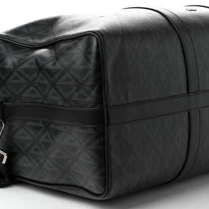 Christian Dior Coated Canvas CD Diamond Lingot 50 Bag Black 8 of 9