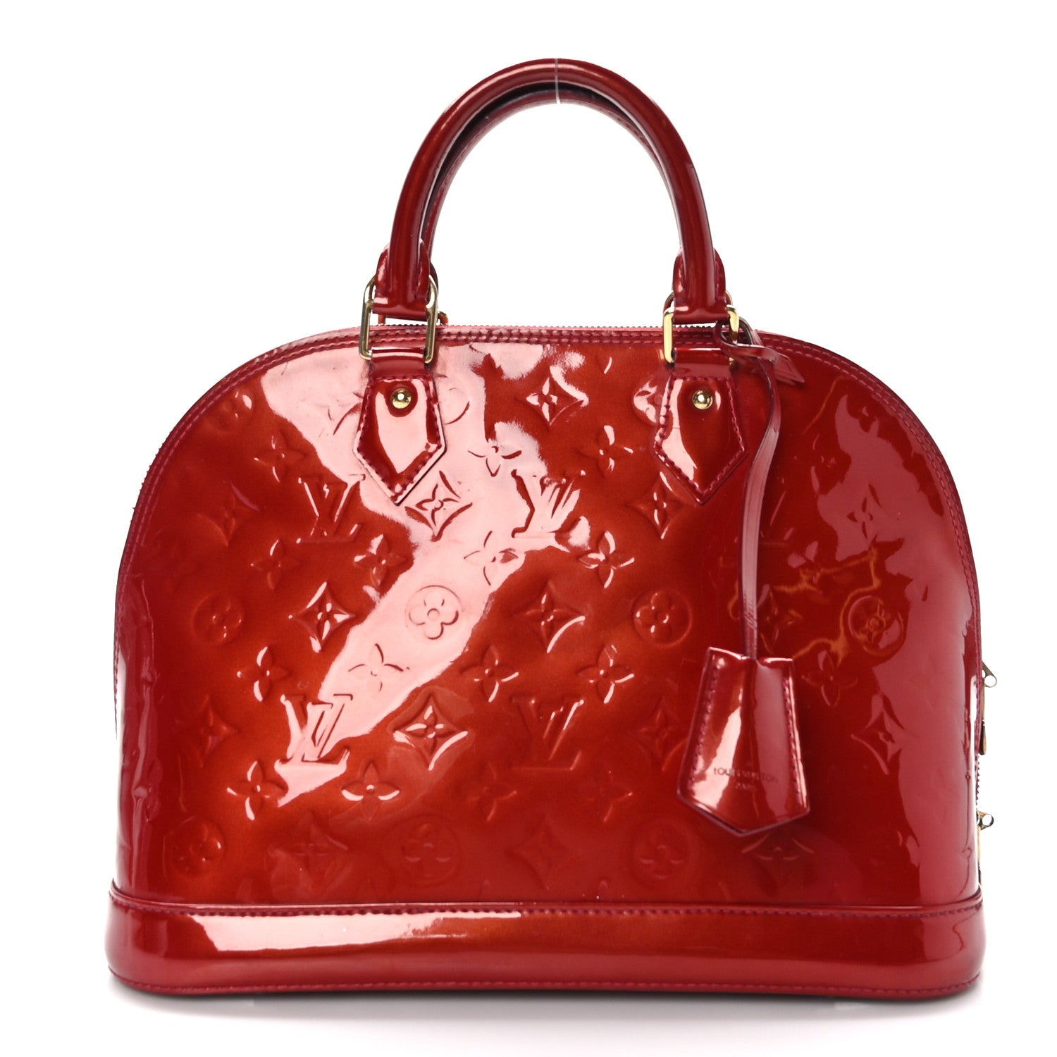 Louis Vuitton Vernis Alma PM Pomme D'Amour 1 of 9