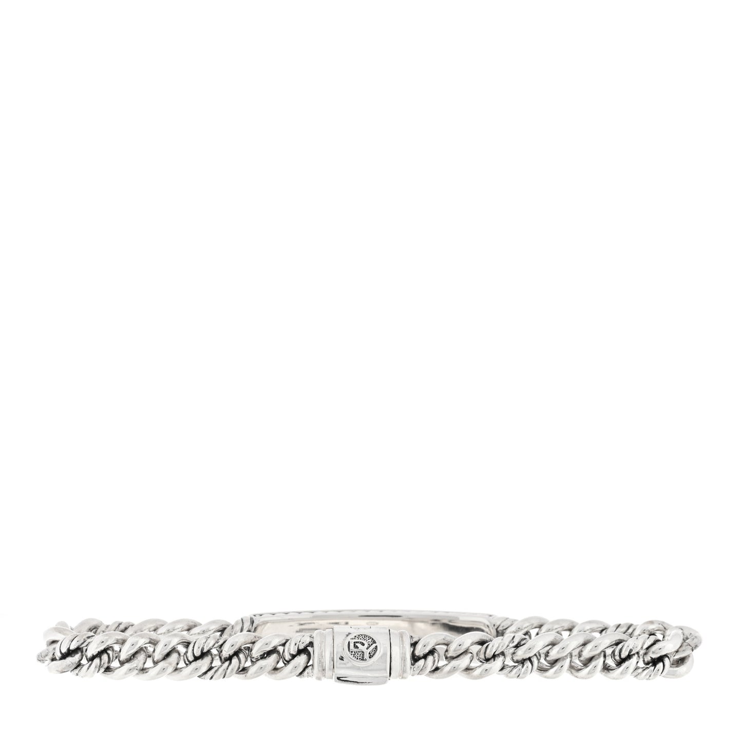 Sterling Silver Pave Pink Sapphire 6mm Petite ID Bracelet