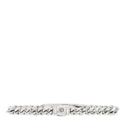 David Yurman Sterling Silver Pave Pink Sapphire 6mm Petite ID Bracelet 2 of 3
