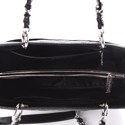 Chanel Caviar Quilted Grand Shopping Tote GST Black 5 of 15