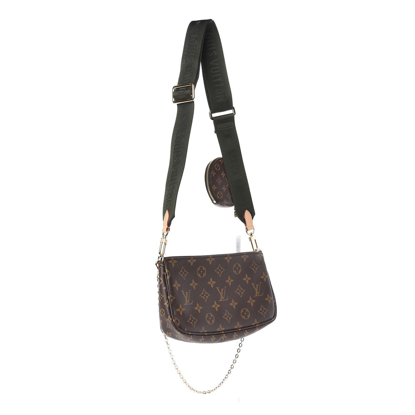 Monogram Multi Pochette Accessories Kaki