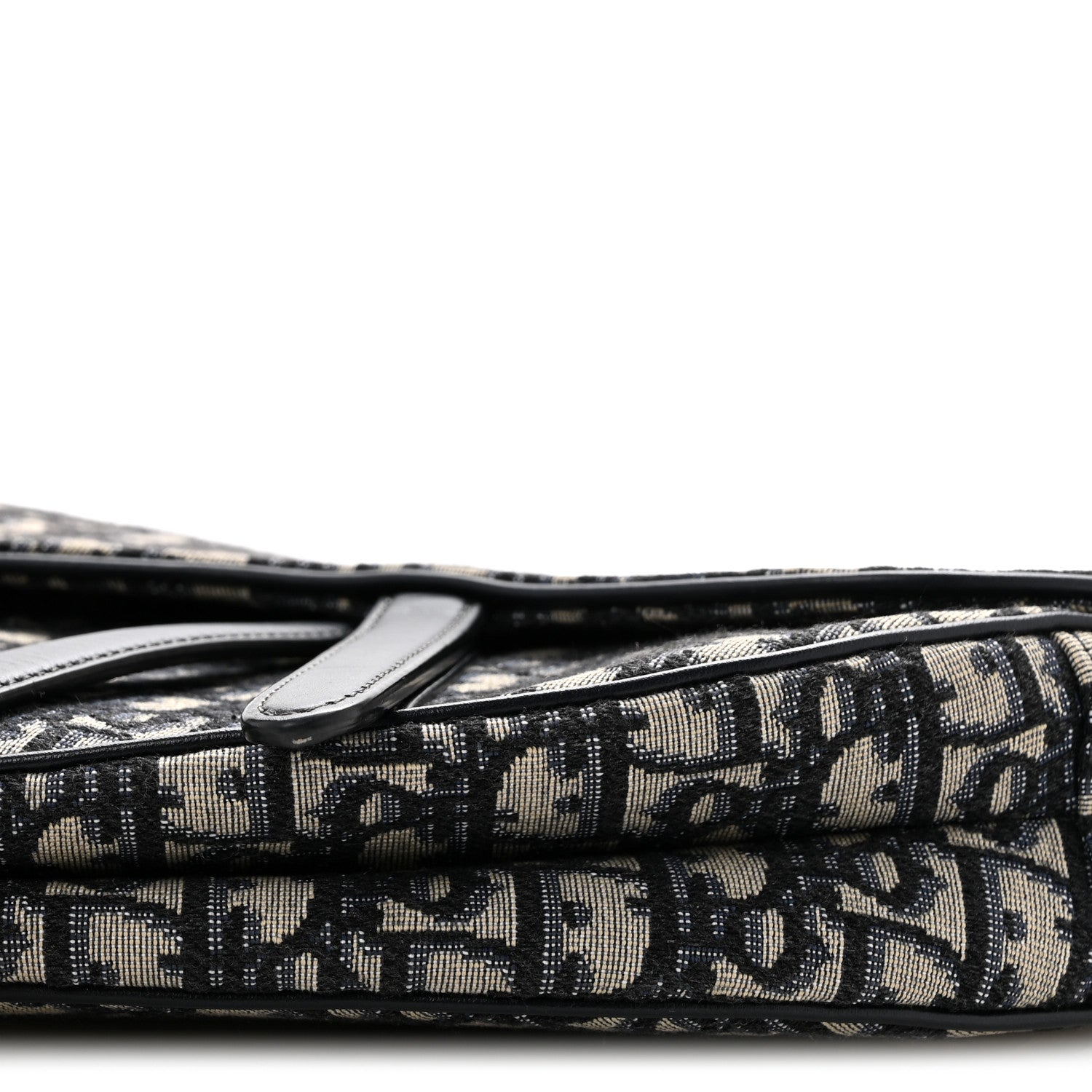 Christian Dior Oblique Saddle Bag Blue 10 of 12