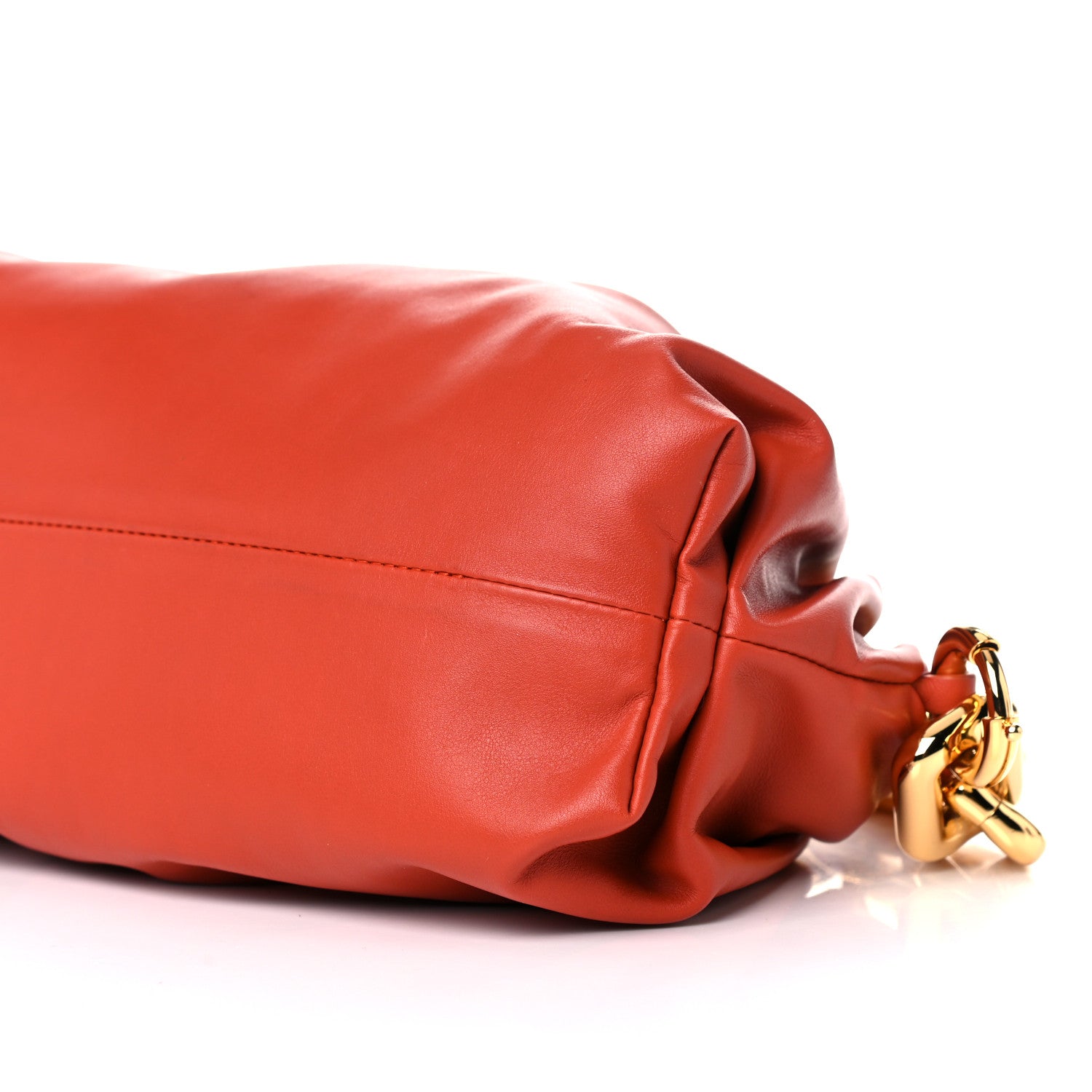 Bottega Veneta Calfskin The Pouch Chain Maple 9 of 9