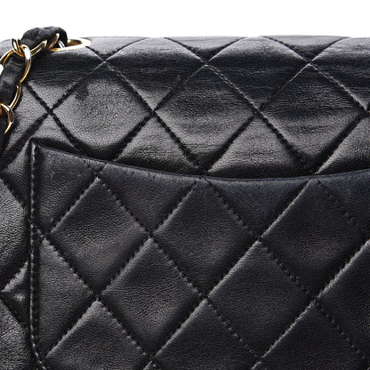 Chanel Lambskin Quilted Mini Square Flap Black 16 of 17