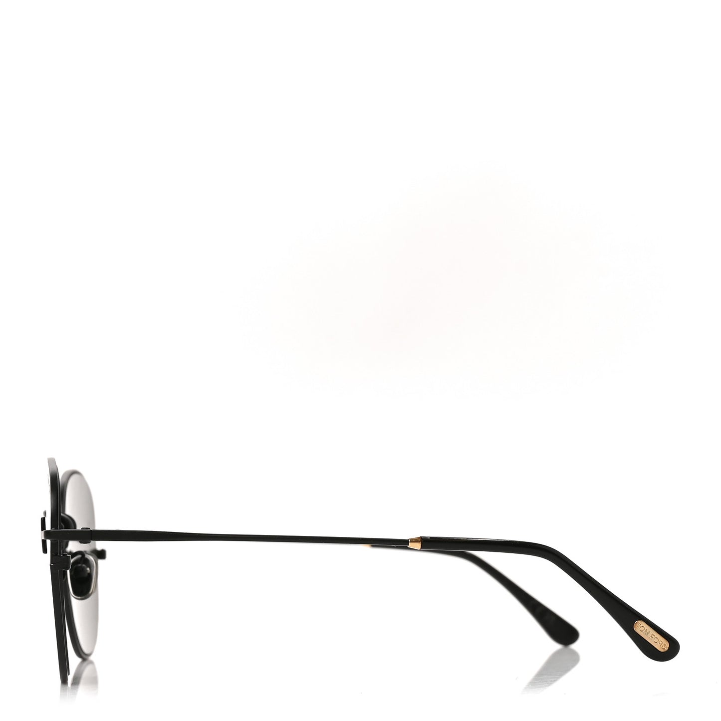 Metal Round Sunglasses TF976-K Black
