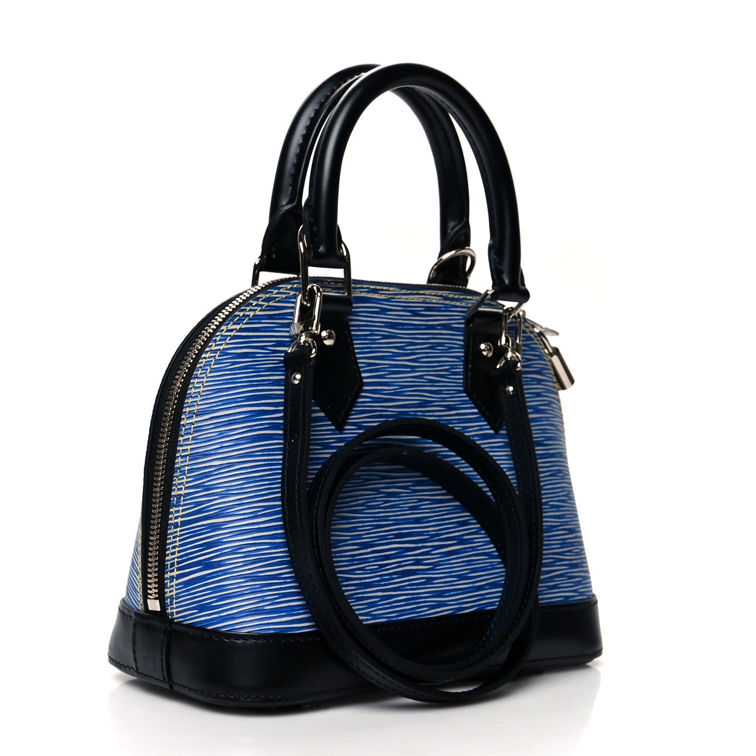 Louis Vuitton Epi Alma BB Denim Light 3 of 9