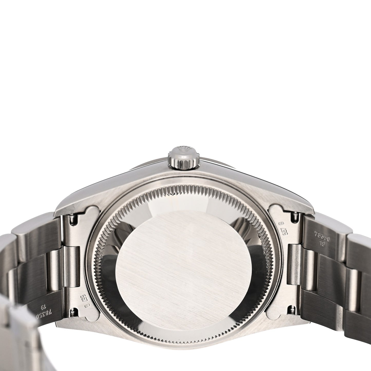 Stainless Steel 34mm Oyster Perpertual Date Watch Silver 15200